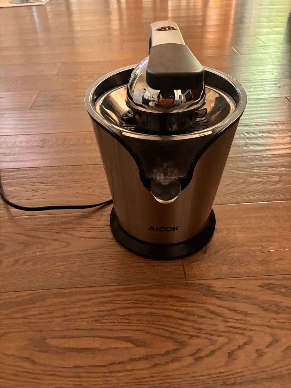 Stainless Steel Electric Citrus Juicer - Reamer Oranges Lemons Limes Grapefruits